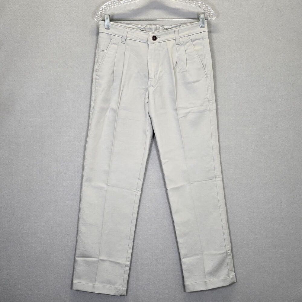 Allen Solly Smart  Straight  Pleated Front Trousers Pants Men Size 30x27